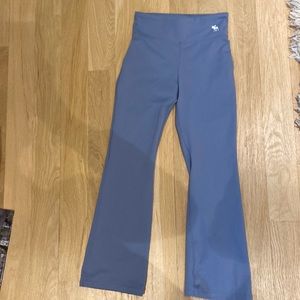 Girls blue flared leggings